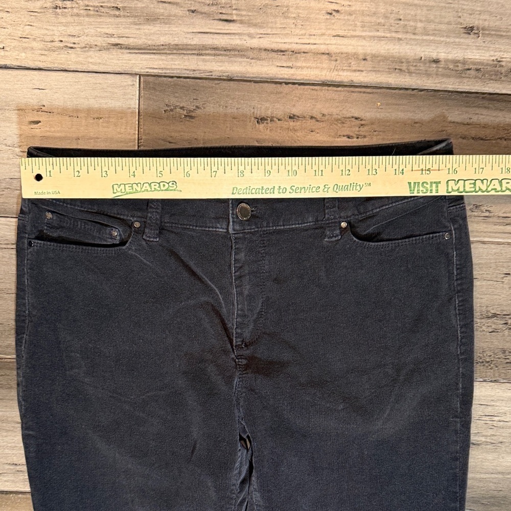 Ann Taylor Men’s Black Corduroy Straight Leg Pants - Picture 6 of 11